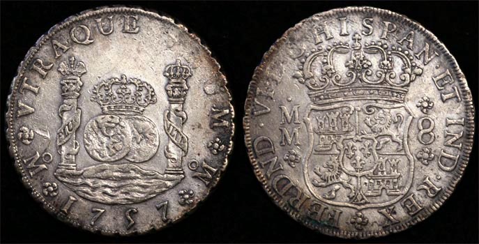8 Reale Pillar Dollar